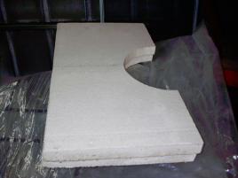 cutting the alumina board