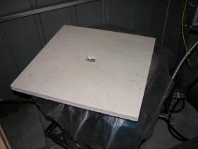 furnace rebuild - new plivaform (alumina) cover